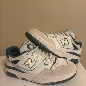 Kid’s New Balance 550 “White Vintage Teal”